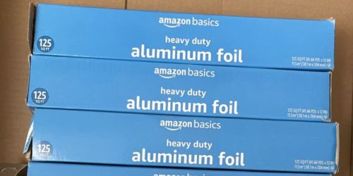 Amazon Basics Aluminum Foil from $5.55 Shipped on Amazon