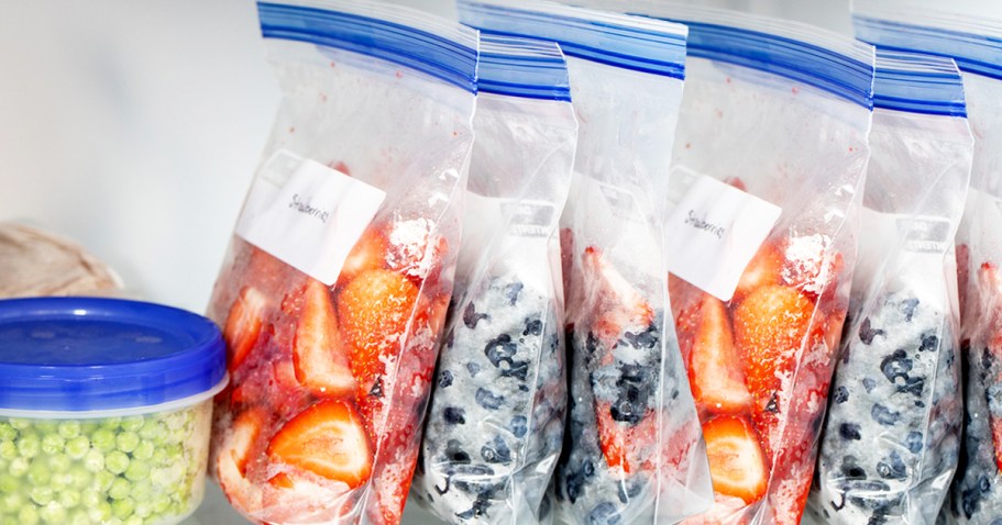 Amazon Basics Freezer Quart Bags 120-Count Box Only $5 Shipped