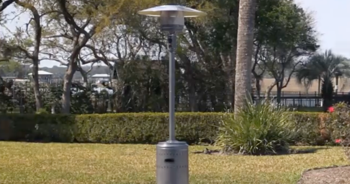 Amazon Basics Patio Heater w/ Wheels Just 109.71 Shipped (Regularly 141)