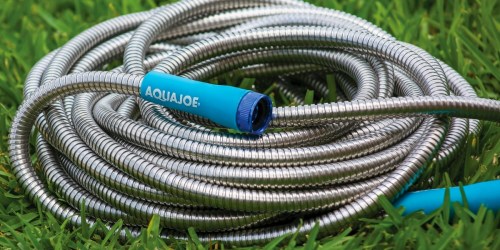 Aqua Joe 25′ Puncture-Proof Garden Hose Just $9.99 on Amazon (Regularly $15)