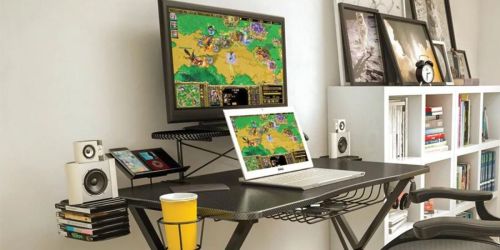 Atlantic Gaming Desk w/ Built-In Storage & Monitor Stand Just $63 Shipped on Walmart.com (Regularly $139)
