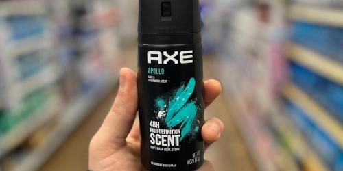 AXE Men’s Deodorant Sticks & Body Sprays Only $1.24 Each After Walgreens Rewards