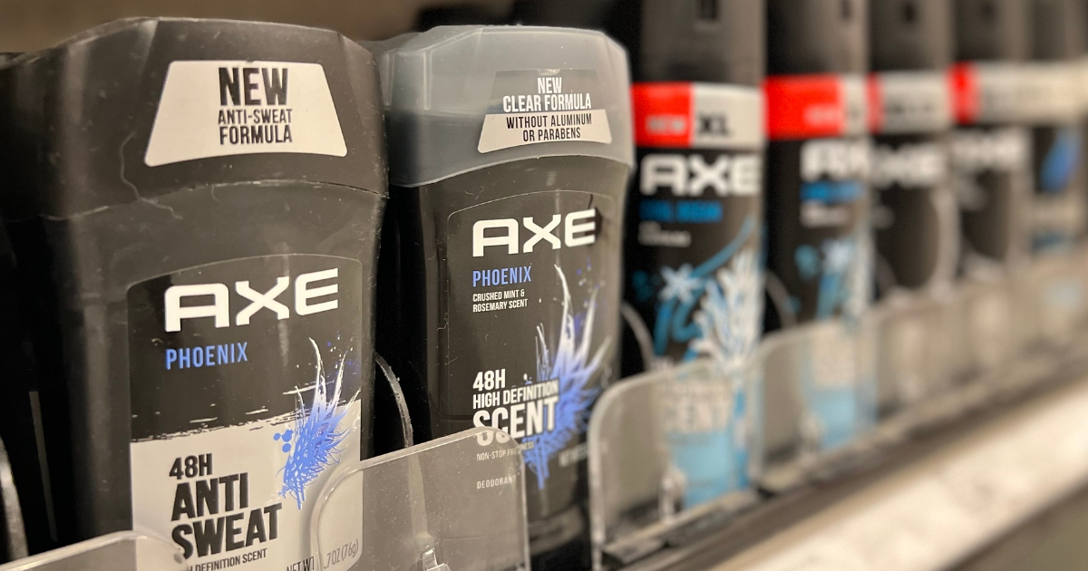 AXE Men's Deodorant Sticks or Body Sprays Only 2 Each at Walgreens