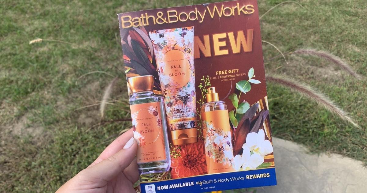 bath & body works mailer coupon book