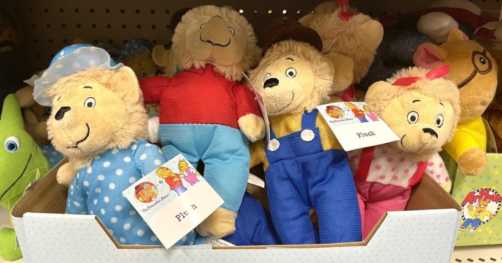berenstain bears plush toys at dollar tree