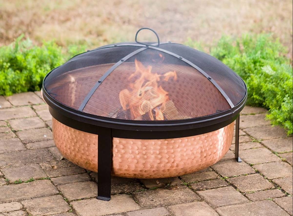 Better Homes & Gardens Wood Burning Copper Fire Pit