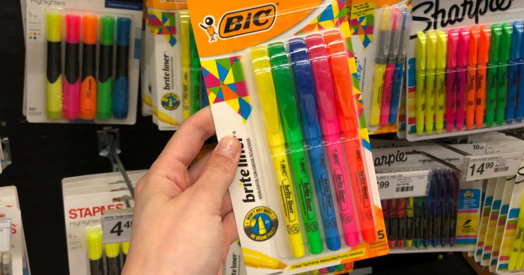 Bic Highlighters 5-Pack