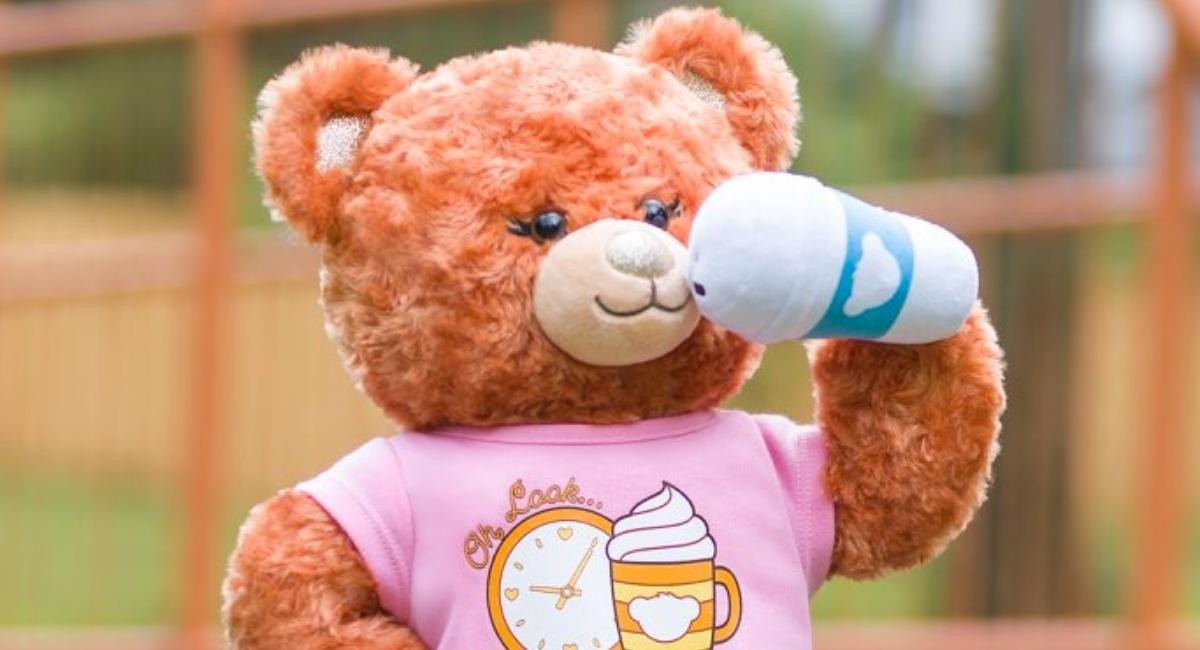 build a bear latte teddy