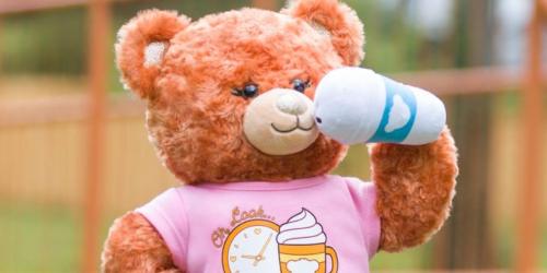 Pumpkin Spice Has Landed at Build-A-Bear & We Love It a Latte (+ More Fall & Coffee Themed Bears on Sale)