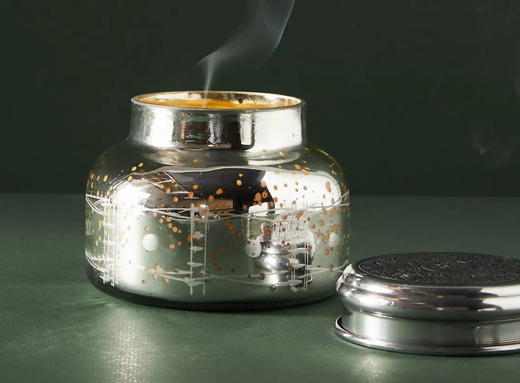 Capri Blue Volcano Mercury Glass Jar Candle