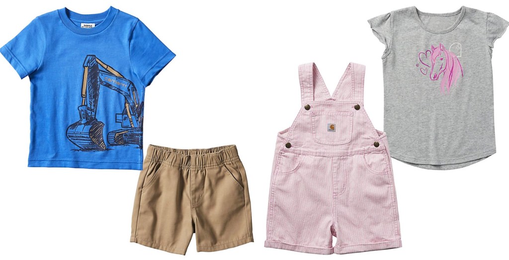 two carhartt kids outfits