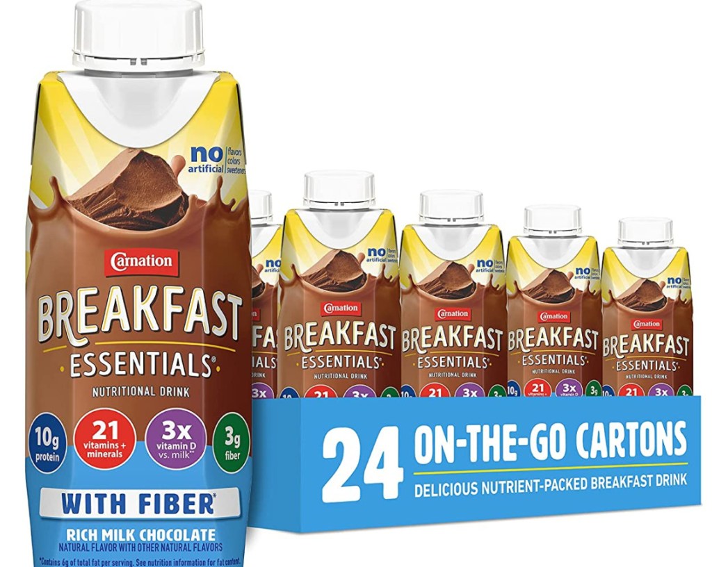 Carnation Breakfast Essentials Ready to Drink with Fiber
