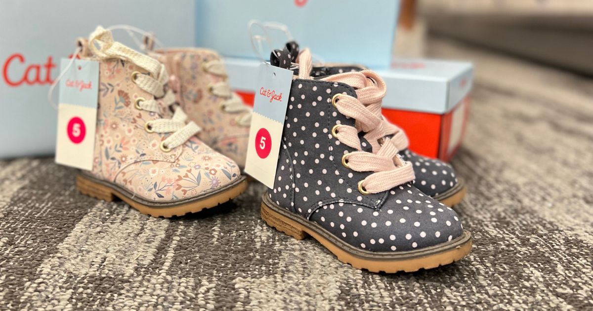 Target Cat & Jack Combat Boots are Perfect for Fall & Just 17.49