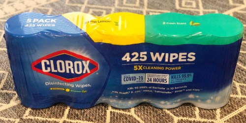 Clorox Disinfecting Wipes 425-Count From $11.69 on Costco