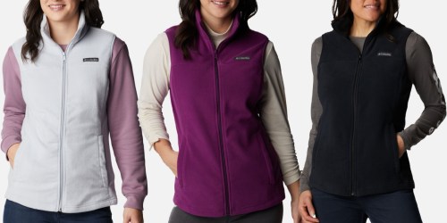 Columbia Women’s Castle Dale Fleece Vest Only $19.99 Shipped (Regularly $45)