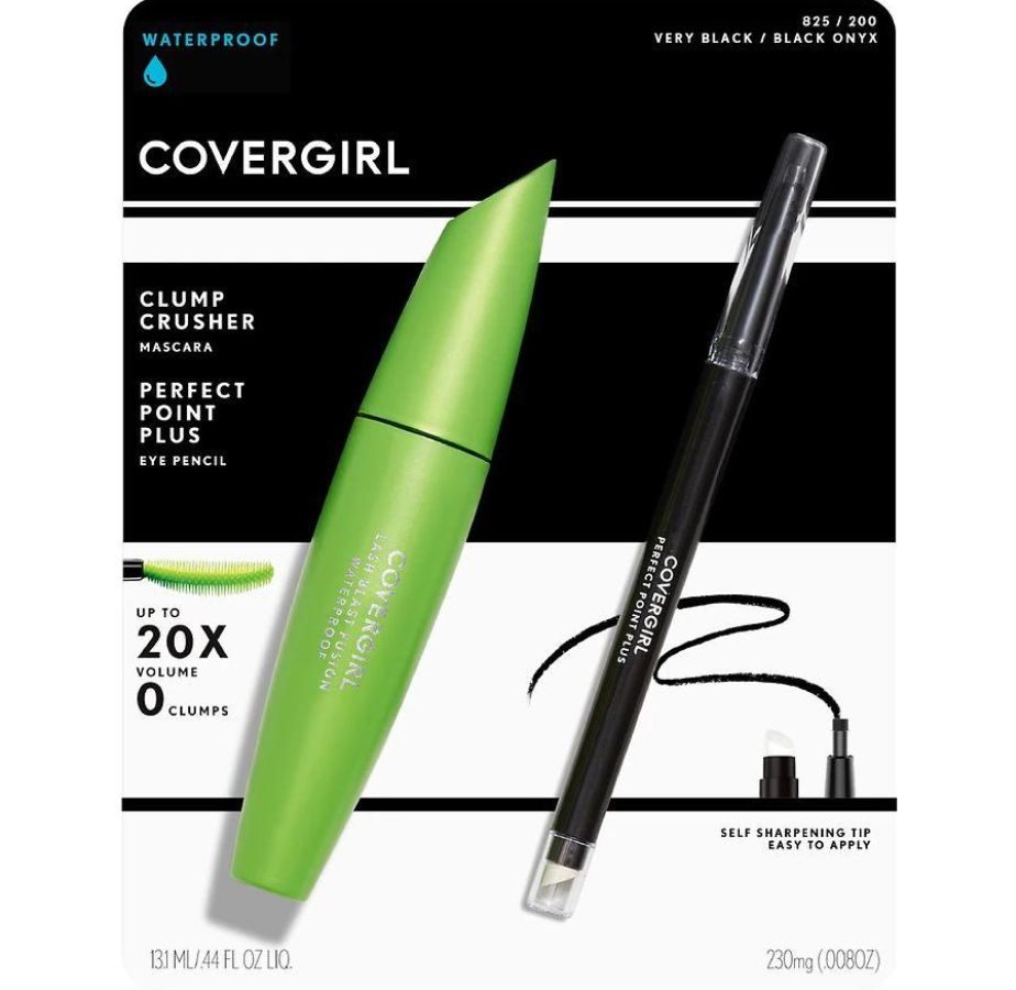 Covergirl Clump Crusher Set with Mascara and Eye Liner