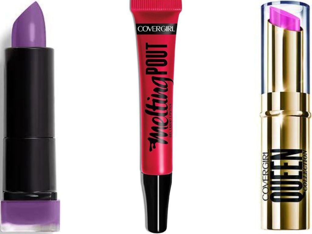 3 Covergirl Lipstick Products 