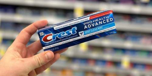 2 FREE Crest Toothpastes After Walgreens In-Store Rewards