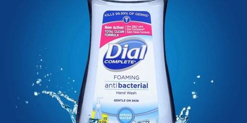 Dial Antibacterial Foaming Hand Soap 32oz Refill Only $3.74 Shipped on Amazon (Regularly $6)