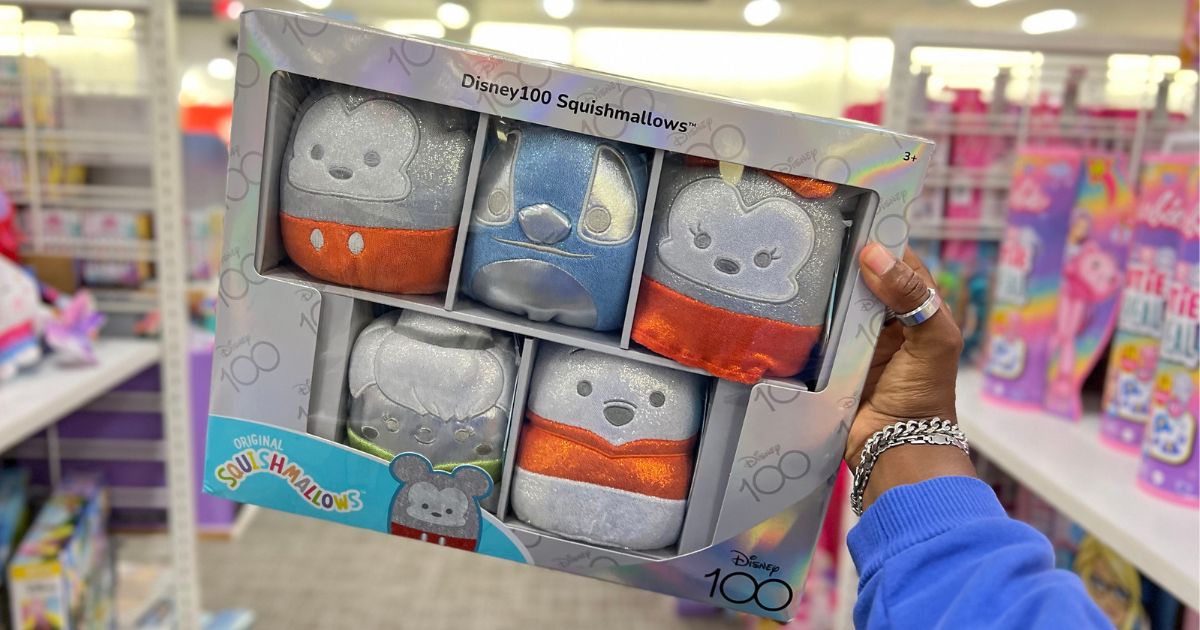 Disney 100 Squishmallows Set Available Only at Kohl’s
