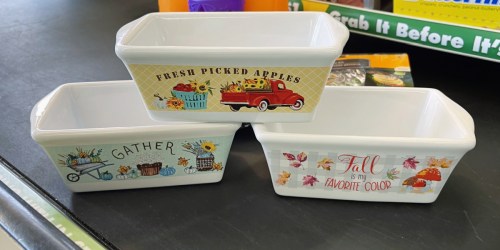 Fall-Themed Mini Loaf Pans Only $1.25 at Dollar Tree