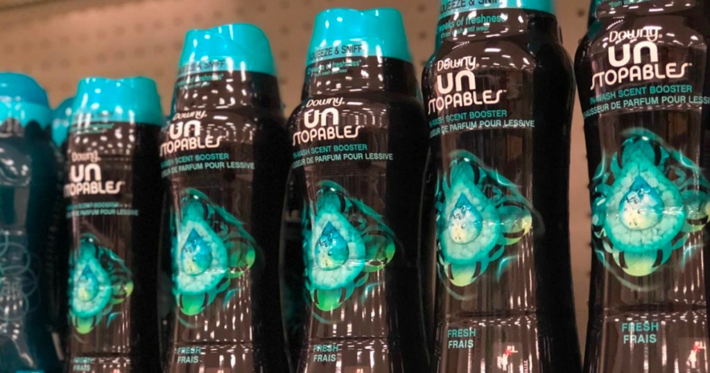 Downy Unstopables Laundry Scent Booster Beads for Washer 26.5 Oz Bottle – Fresh