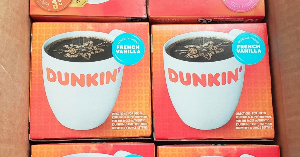 Dunkin' KCups 60Count Flavored Coffee Pods from 25.65 Shipped on