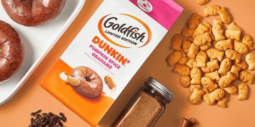 NEW Goldfish & Dunkin’ Pumpkin Spice Grahams Available Now on Target.com