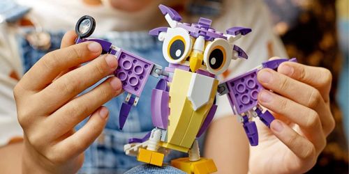 LEGO Creator 3in1 Fantasy Forest Creatures Set Only $11.99 on Amazon | Makes 5 Different Animals