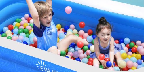 Inflatable Kids Pools from $21.84 Shipped (Make an Epic Ball Pit!)