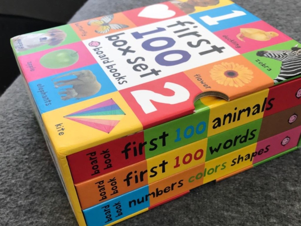 First 100 Box Set Board Books