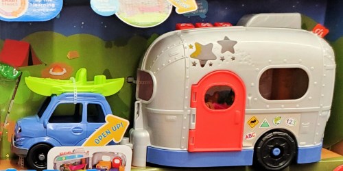 How Cute is This Little People Light-Up Camper?! Just $29.99 on Target.com (Over 40 Songs & Phrases)