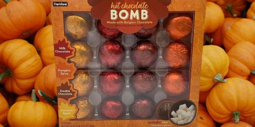 New Fall Hot Chocolate Bombs 16-Count Available at BJ’s Wholesale | Pumpkin Spice, Caramel Apple & More