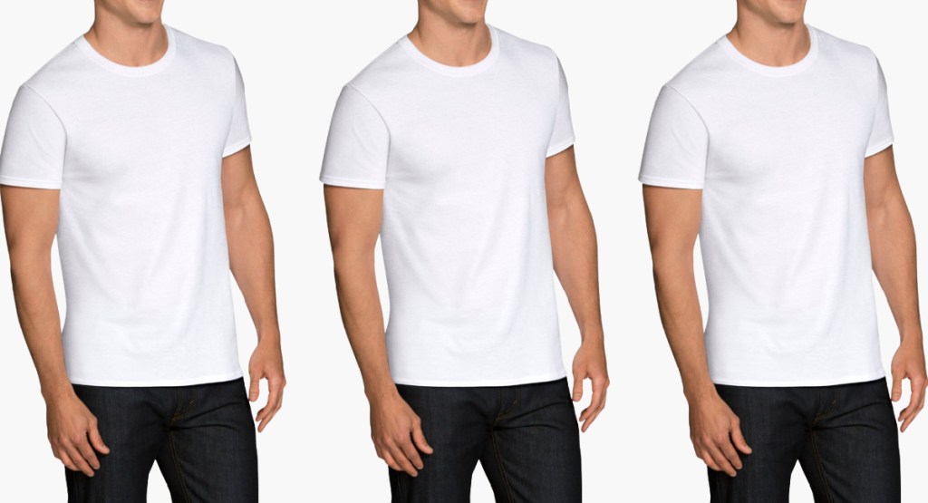 leeuwerik Uitverkoop Verplicht Fruit of the Loom Men's Crew Neck T-Shirts 12-Pack Only $19.99 on  Target.com | Just $1.67 Each | Hip2Save