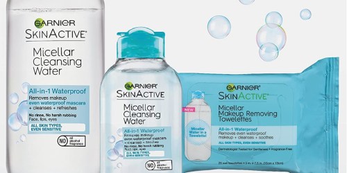 Garnier SkinActive Micellar Waterproof Makeup Remover Kit From $10.51 Shipped on Amazon (Regularly $16.50)