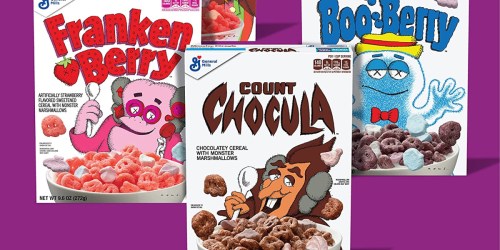 General Mills Monsters Cereal 4-Pack Just $12 Shipped on Amazon