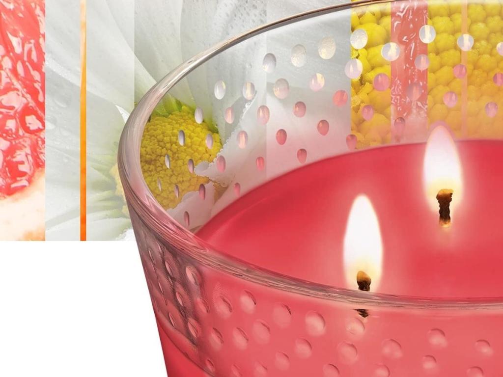 Glade 3-Wick Candle 3-Pack in Citrus & Daisies