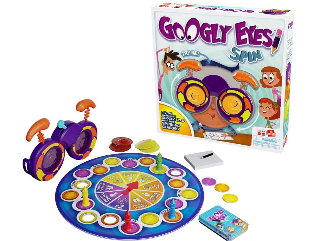 Goliath Googly Eyes Spin Family Drawing Game