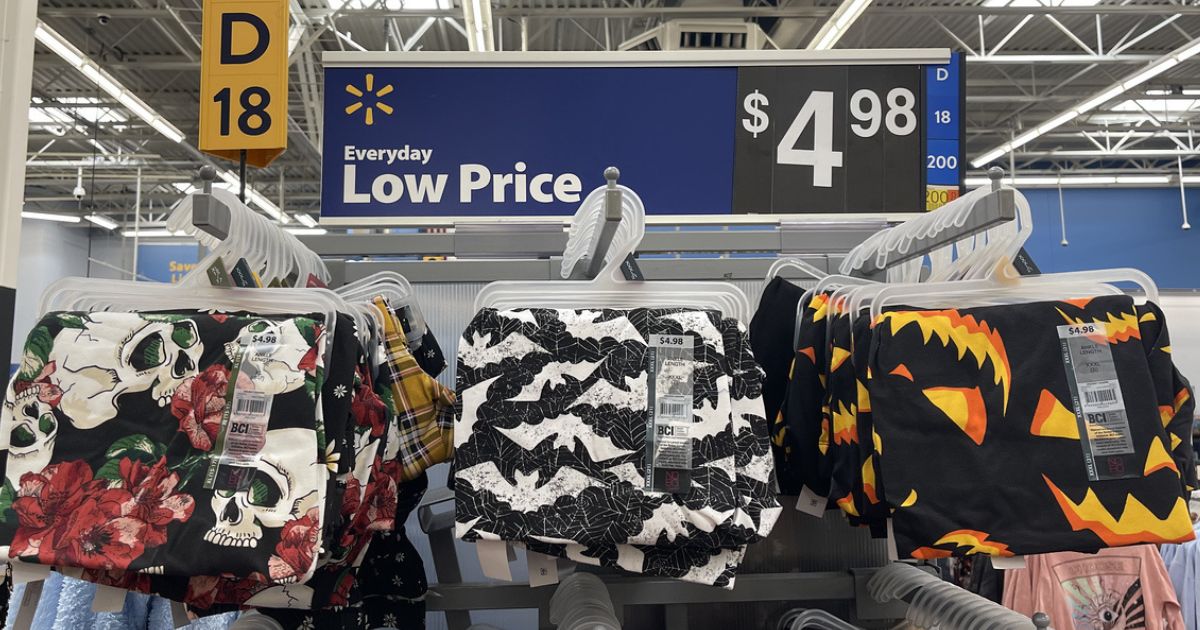 Walmart Juniors & Women's Halloween Leggings from $4.98