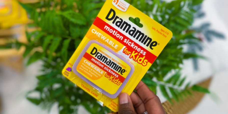 Dramamine Motion Sickness Products from $2.75 Shipped on Amazon