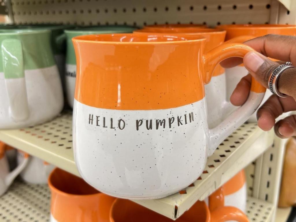 Hello Pumpkin Coffee Mug at hobby lobby
