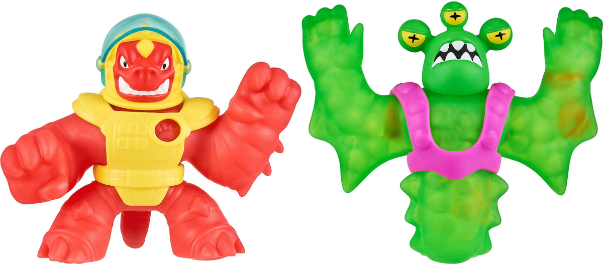 HEROES OF GOO JIT ZU - 2 Pack of Glow in The Dark Action