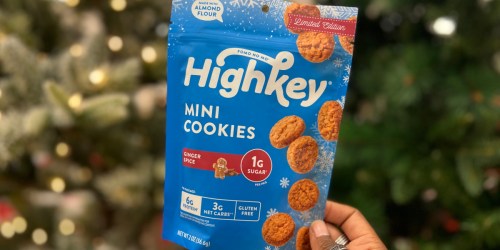 50% Off HighKey Mini Ginger Spice Cookies at Target – Keto, Low-Carb, & Gluten-Free!