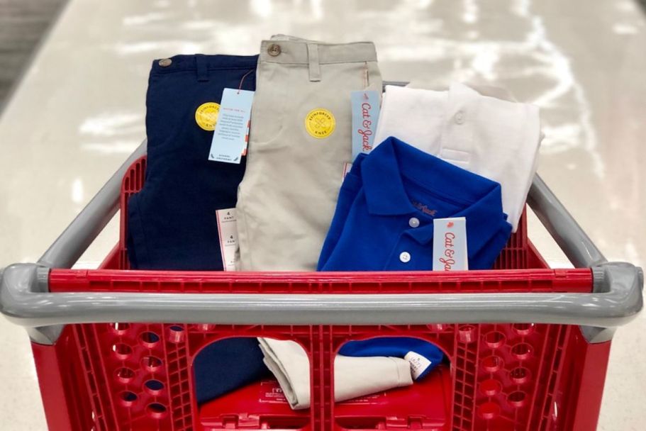 Target Cat & Jack Uniforms from $3.50