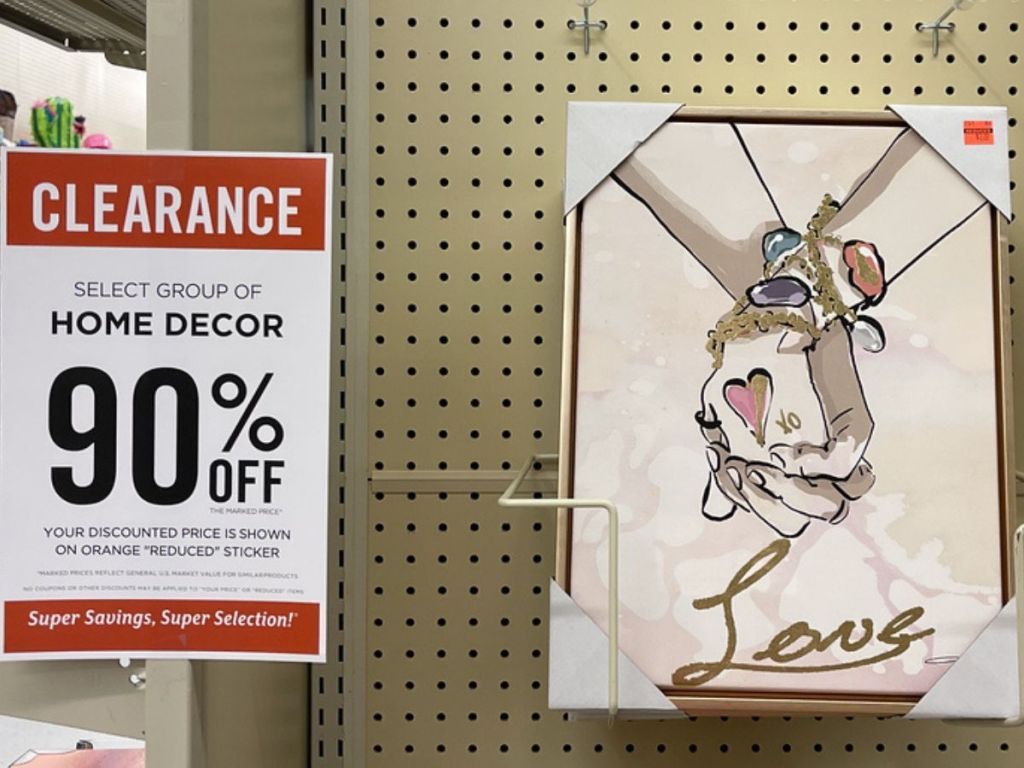 GO! 90 Off Hobby Lobby Home Decor Clearance (InStore Only)