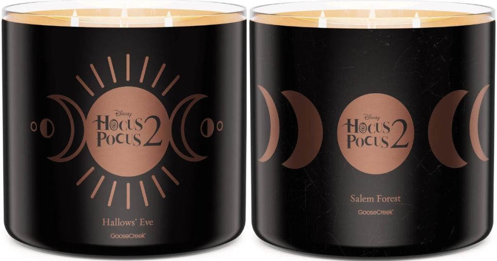 two Hocus Pocus Candles