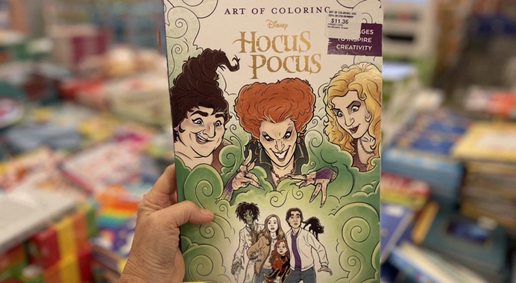 Hocus Pocus Adult Coloring Book by Disney Books