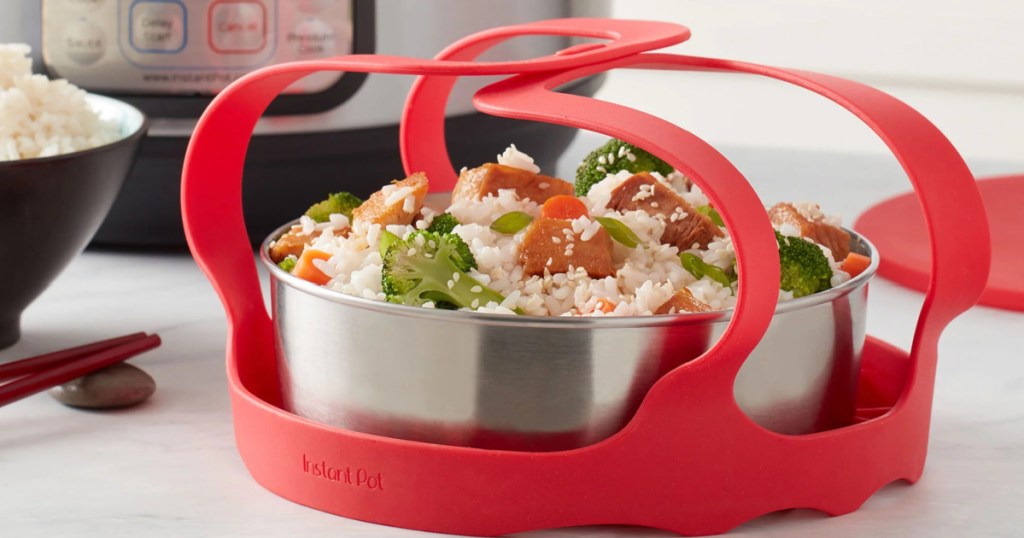 Instant Pot Accessories Round Cake Pan or Roasting Rack Only 6.49 on