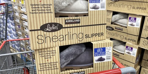 Costco Shearling Slippers ONLY $16.97 (Cozy UGG Footwear Lookalike)