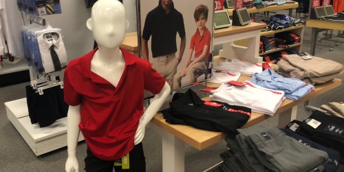 Kohl’s Kids Uniforms from $9.99 (Regularly $22) | Polos, Shorts, Skorts, & More